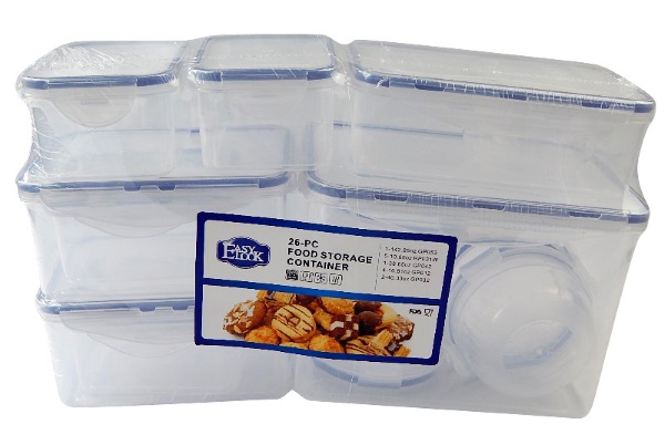 Shrink Wrapped Plastic Food Container