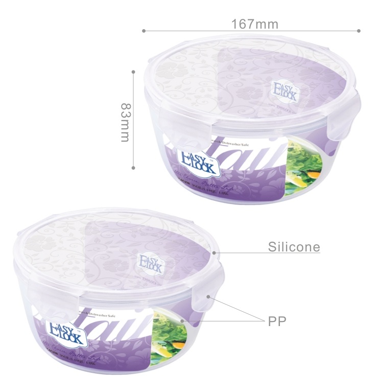 BPA Free Air Tight Refrigerator Safe Plastic Food Container