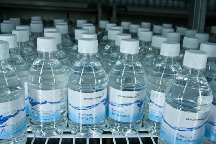 PP plastic water bottles