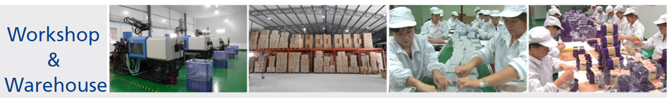 Workshop & Warehouse of Leqishi Plastic Factory