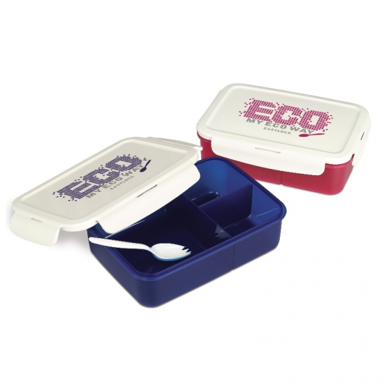 Easy Lock Microwavable Compartment Lunch Boxes